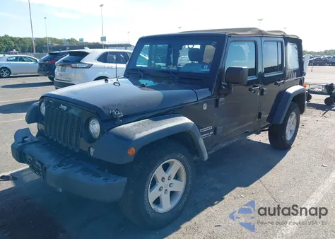 2017 Jeep Wrangler Unlimited Sport 4X4 z USA, uszkodzony, nr VIN 1C4BJWDG6HL559546